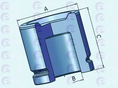 Поршень, корпус скобы тормоза ERT купить