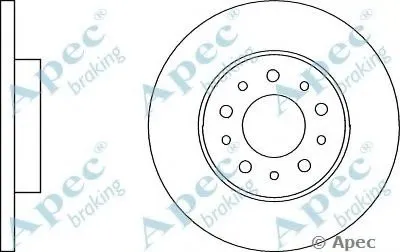 Тормозной диск APEC braking купить