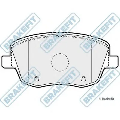 Комплект тормозных колодок, дисковый тормоз Brake Fit APEC braking купить
