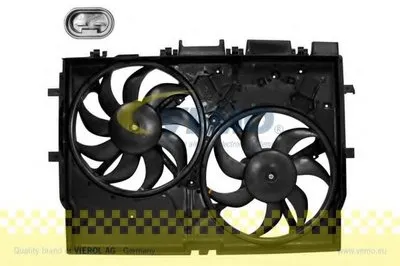 Вентилятор, охлаждение двигателя Q+, original equipment manufacturer quality VEMO купить