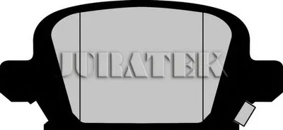 Комплект тормозных колодок, дисковый тормоз JURATEK купить