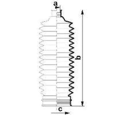 Пыльник, рулевое управление SPIDAN купить