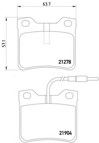 Комплект тормозных колодок, дисковый тормоз HELLA купить