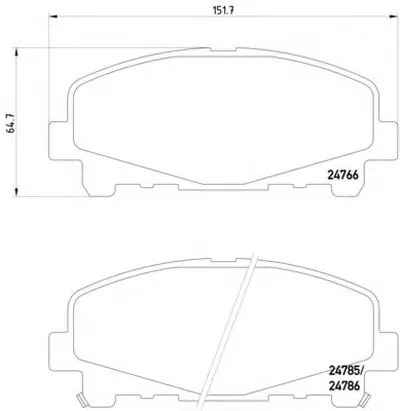Комплект тормозных колодок, дисковый тормоз HELLA купить