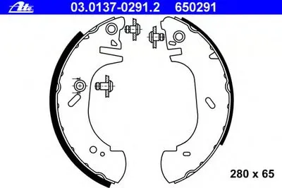 Комплект тормозных колодок ATE купить