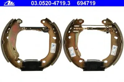 Комплект тормозных колодок Original ATE TopKit ATE купить