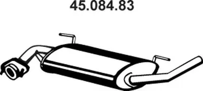 Глушитель выхлопных газов конечный EBERSPÄCHER купить