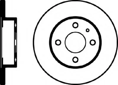 Тормозной диск TEXTAR купить