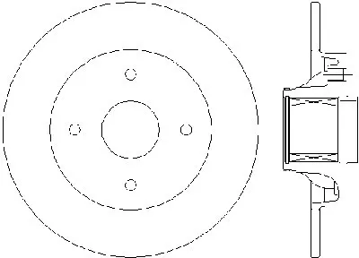 Тормозной диск TEXTAR купить
