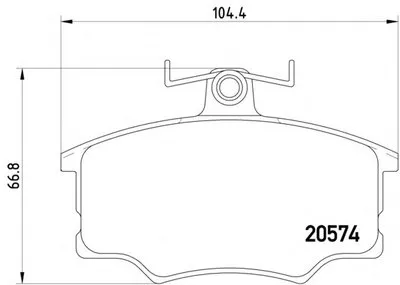 Комплект тормозных колодок, дисковый тормоз HELLA PAGID купить