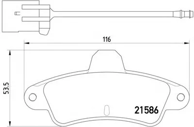 Комплект тормозных колодок, дисковый тормоз MINTEX купить