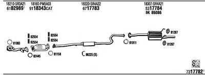 Система выпуска ОГ WALKER купить