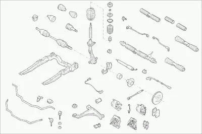 Рулевое управление; Подвеска колеса BOGE купить
