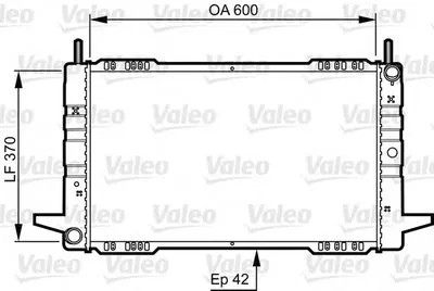 Радиатор, охлаждение двигателя VALEO купить