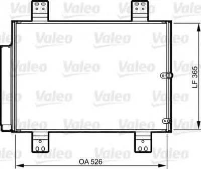 Конденсатор, кондиционер VALEO купить