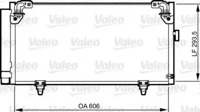Конденсатор, кондиционер VALEO купить