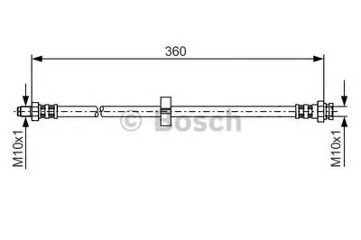 Тормозной шланг BOSCH купить