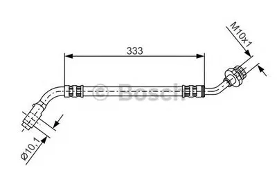 Тормозной шланг BOSCH купить