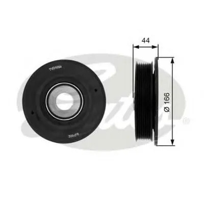 Ременный шкив, коленчатый вал DriveAlign® GATES купить