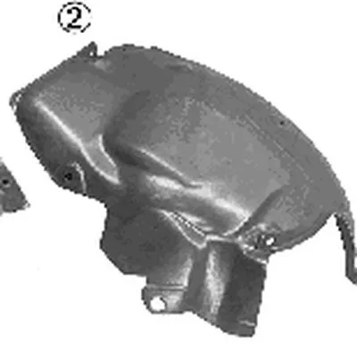 Обшивка, колесная ниша VAN WEZEL купить