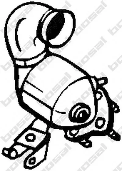 Катализатор для переоборудования BOSAL купить