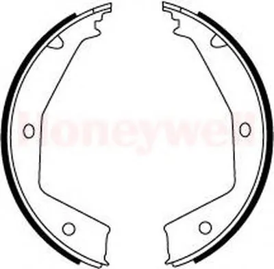 Комплект тормозных колодок, стояночная тормозная система JURID купить