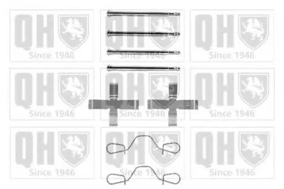 Комплектующие, колодки дискового тормоза QUINTON HAZELL купить