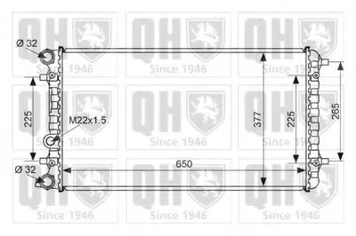 Радиатор, охлаждение двигателя QUINTON HAZELL купить