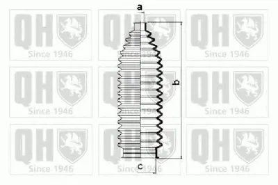 Комплект пылника, рулевое управление QUINTON HAZELL купить