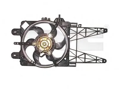 Вентилятор, охлаждение двигателя TYC купить