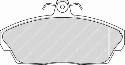 Комплект тормозных колодок, дисковый тормоз PREMIER FERODO купить