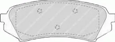 Комплект тормозных колодок, дисковый тормоз PREMIER FERODO купить