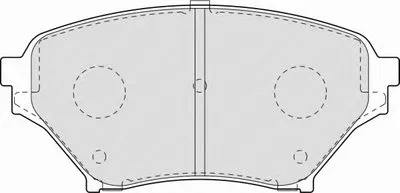 Комплект тормозных колодок, дисковый тормоз PREMIER FERODO купить