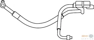 Трубопровод высокого давления, кондиционер BEHR HELLA SERVICE купить