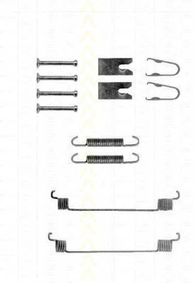 Комплектующие, тормозная колодка TRISCAN купить