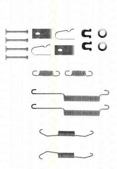 Комплектующие, тормозная колодка TRISCAN купить