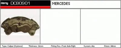 Тормозной суппорт Remanufactured REMY (Multiline) DELCO REMY купить