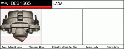 Тормозной суппорт Remanufactured REMY (Multiline) DELCO REMY купить