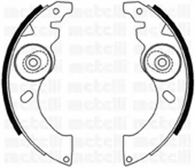 Комплект тормозных колодок METELLI купить