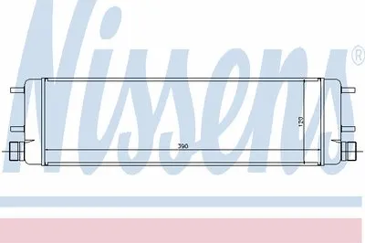 масляный радиатор, двигательное масло NISSENS купить