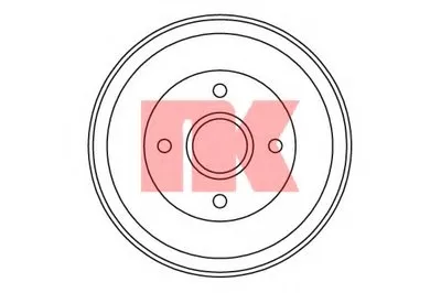Тормозной барабан NK купить