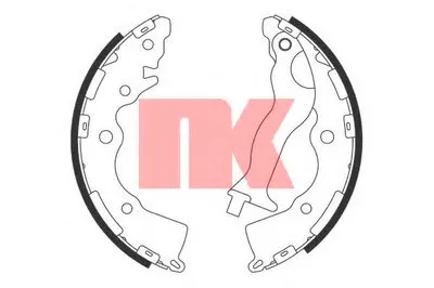 Комплект тормозных колодок NK купить