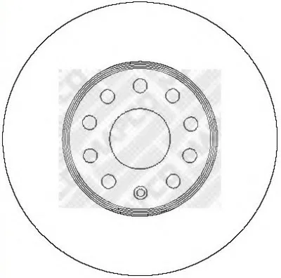 Тормозной диск MAPCO купить