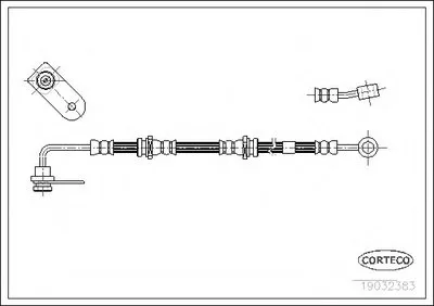 Тормозной шланг CORTECO купить