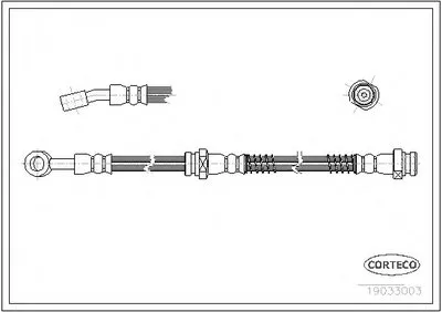 Тормозной шланг CORTECO купить