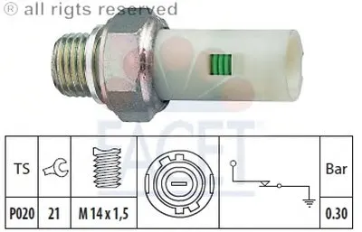 Выключатель с гидропроводом FACET купить
