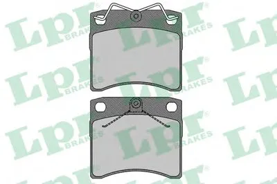 Комплект тормозных колодок, дисковый тормоз LPR купить