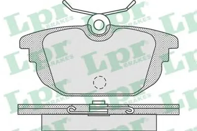 Комплект тормозных колодок, дисковый тормоз LPR купить