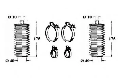 Комплект пылника, рулевое управление OCAP купить