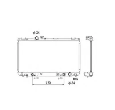 Радиатор, охлаждение двигателя NRF купить